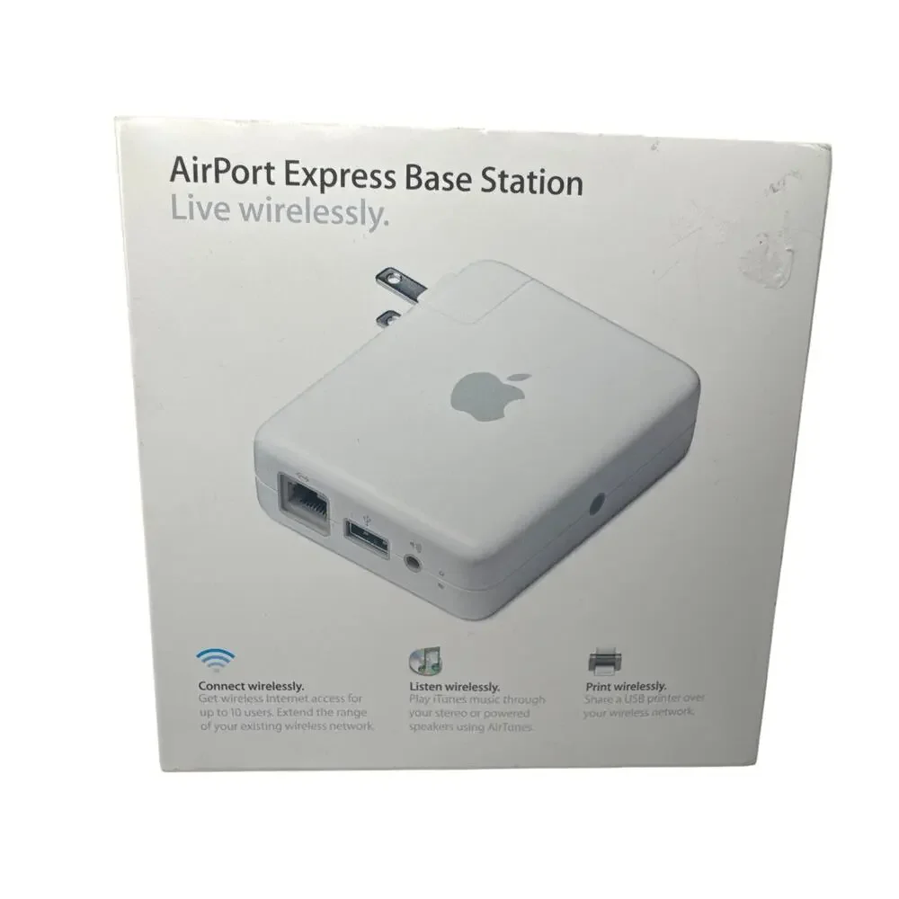 Apple Airport Express Base Station Live Wirelessly